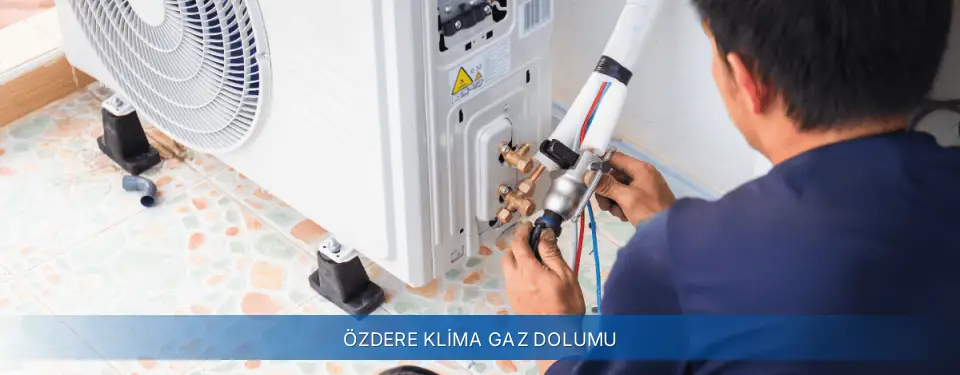 Özdere İlçemi Demirdöküm Klima Gaz Dolumu